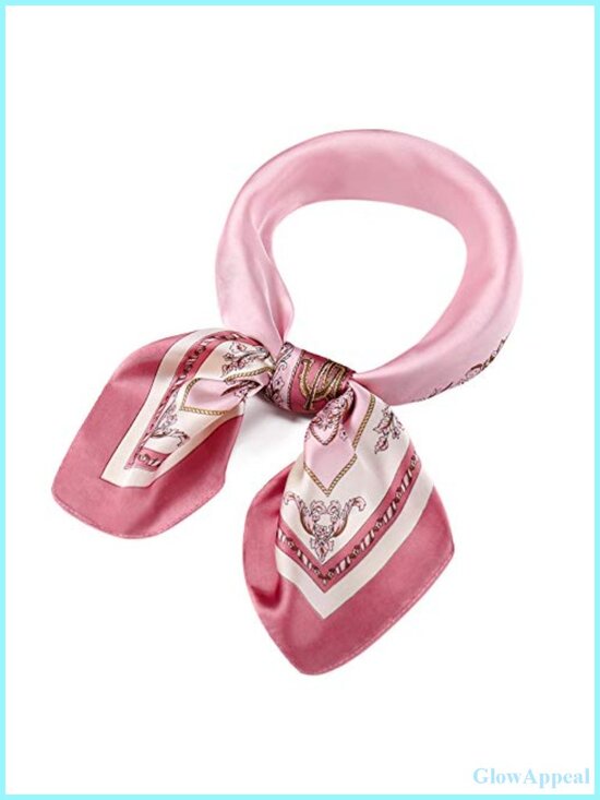 Accessories - Skinny Silk Like Hair Scarf for Women Head Wrap Ribbon Handbag Neck Satin